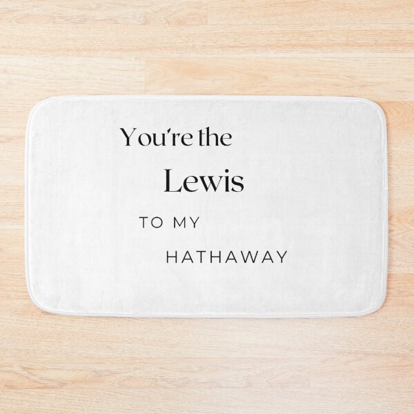 Item preview, You're the Lewis to my Hathaway designed and sold by DalekLeto.