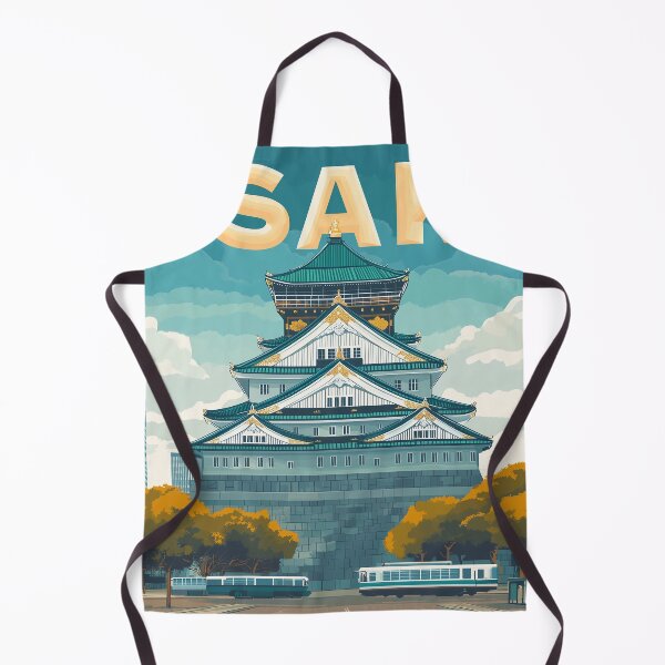 Item preview, Stunning Osaka Japan Artwork – Iconic Landmarks & Vibrant Cityscape Wall Art designed and sold by nomiraclehere.