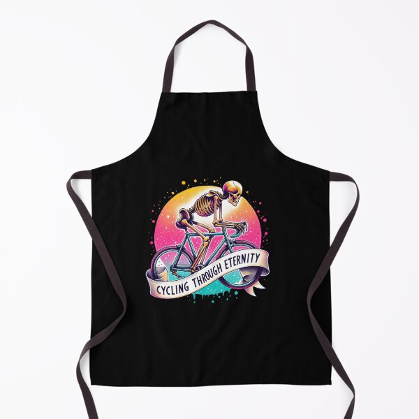 Item preview, Cycling Skeleton – "Cycling Through Eternity" Fun Design for T-Shirts, Mugs, Stickers & More designed and sold by artedigital99.