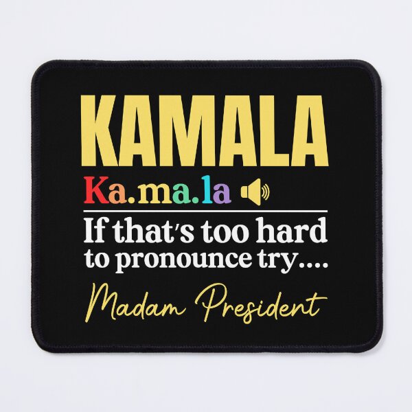 Item preview, Kamala Harris 2024 Pronounce Madam President designed and sold by RockBeeDesigns.