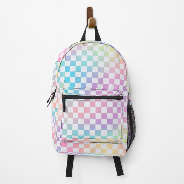 Item preview, Pastel Rainbow Checker Pattern designed and sold by Taylor ART.
