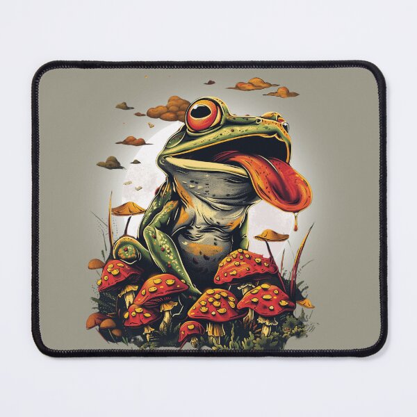 Item preview, FROG TRIPPING OUT ON TOO MUCH COTTAGECORE! designed and sold by NikoDeeko.