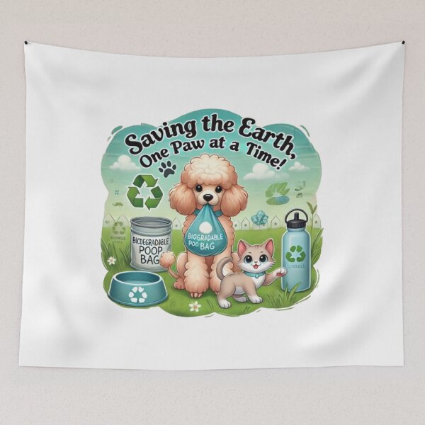 Item preview, Eco-Friendly Pets Promoting Sustainability Together designed and sold by yuxin2009.