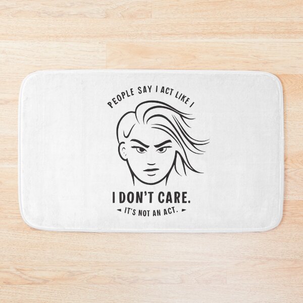 Item preview, Actitud audaz No me importa Mujeres sarcásticas Actuar Humor designed and sold by janastefa.