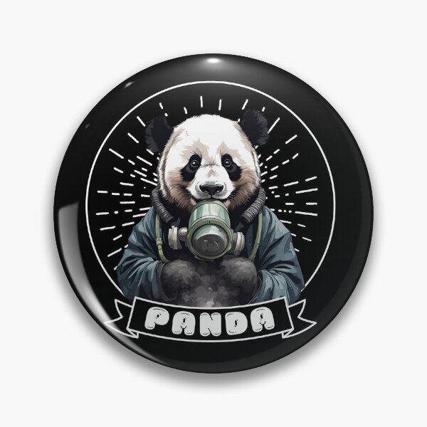 Artikelvorschau, lustiger Panda Atemwegserkrankung und Beatmungsgerät entworfen und verkauft von Dreams come true.