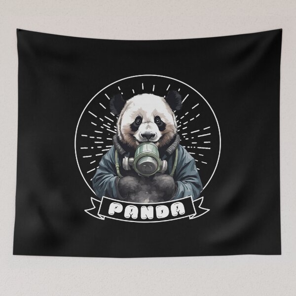 Item preview, funny panda respiratory illness  and Ventilator  designed and sold by Dreams  come true.