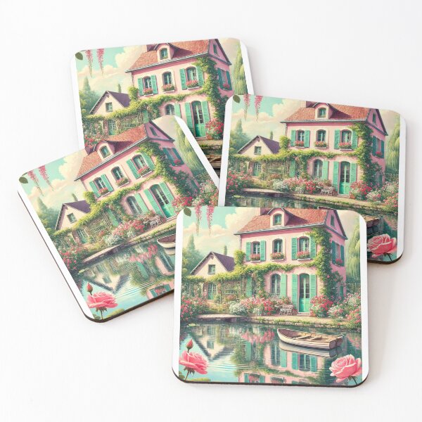 Item preview, Giverny FRANCE - Digital Art Poster designed and sold by TravelMarvel.