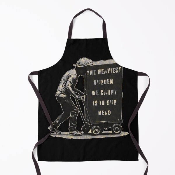 Item preview, Heaviest Burden Mental Health Awareness Deep Thought designed and sold by janastefa.