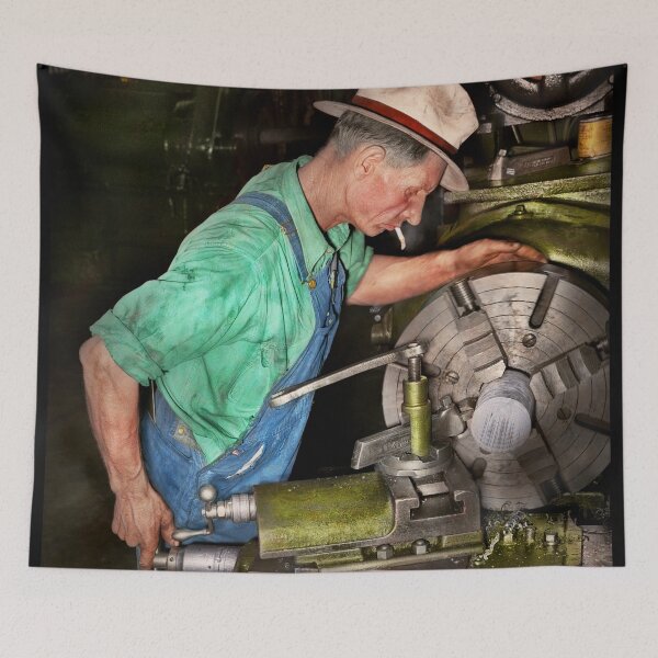 Item preview, Machinist - Working that 9 to 5 job 1939 designed and sold by Mike Savad Photography.