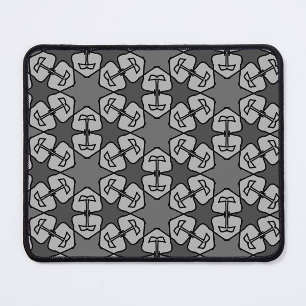 Item preview, Monochrome tile seamless pattern designed and sold by Ryslissa.