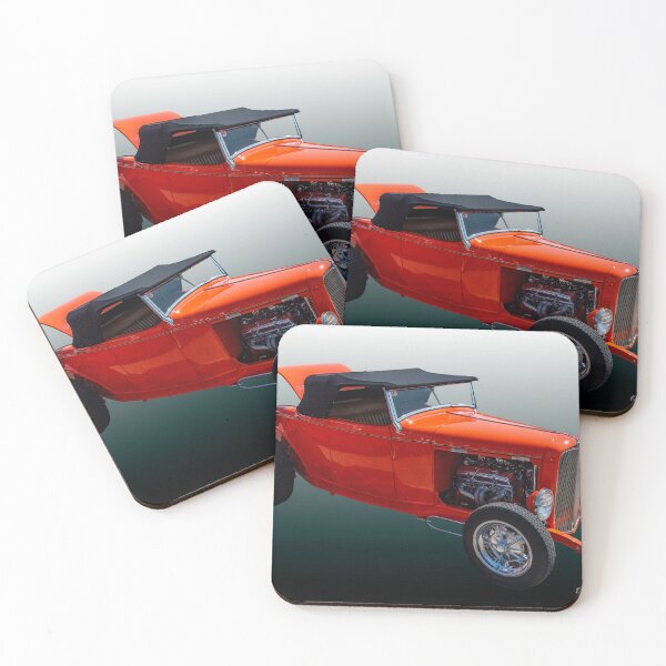 Item preview, Orange 1932 Ford Roadster Hot Rod Photo designed and sold by Bryan Spellman.