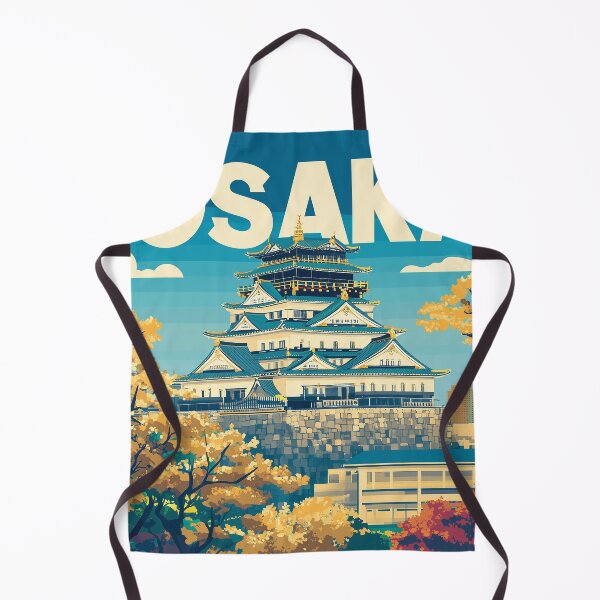 Item preview, Stunning Osaka Japan Artwork – Iconic Landmarks & Vibrant Cityscape Wall Art designed and sold by nomiraclehere.