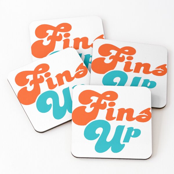 Item preview, Fins Up, Miami Football design designed and sold by FanSwagUnltd.