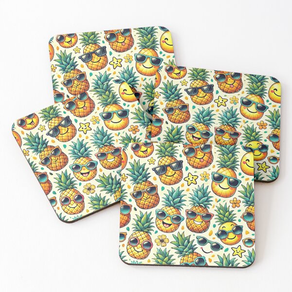 Item preview, Pineapples designed and sold by GlassPenny.