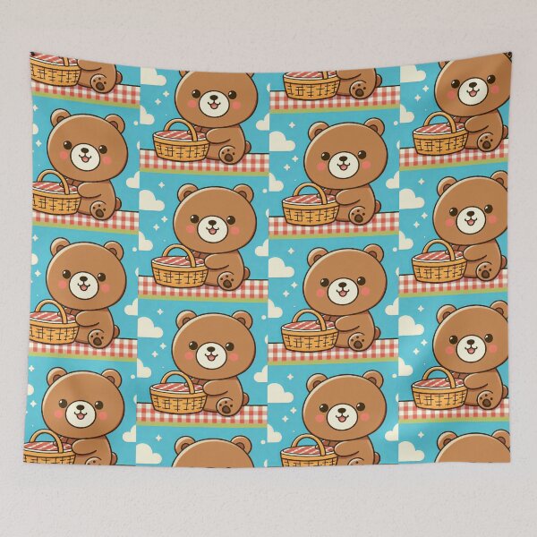 Item preview, Cute Bear Pop Art Style designed and sold by artofuniverse.