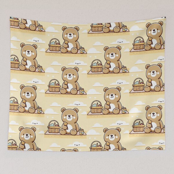 Item preview, Cute Bear Pop Art Style designed and sold by artofuniverse.