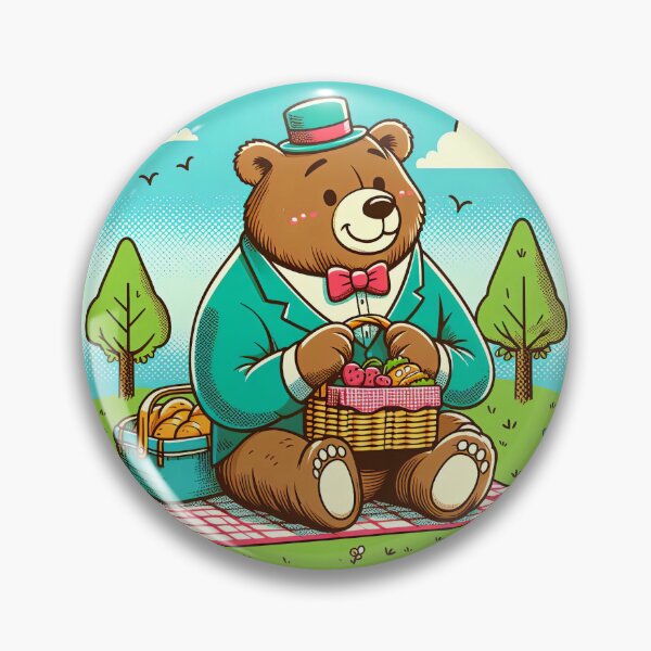 Item preview, Cute Bear Pop Art Style designed and sold by artofuniverse.