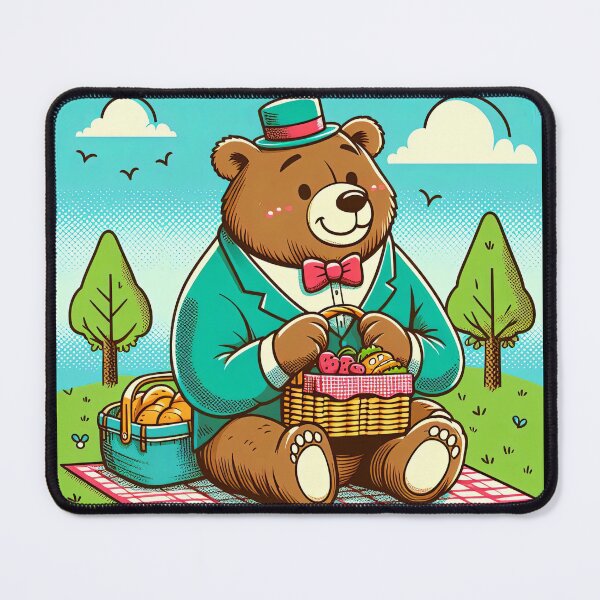 Item preview, Cute Bear Pop Art Style designed and sold by artofuniverse.