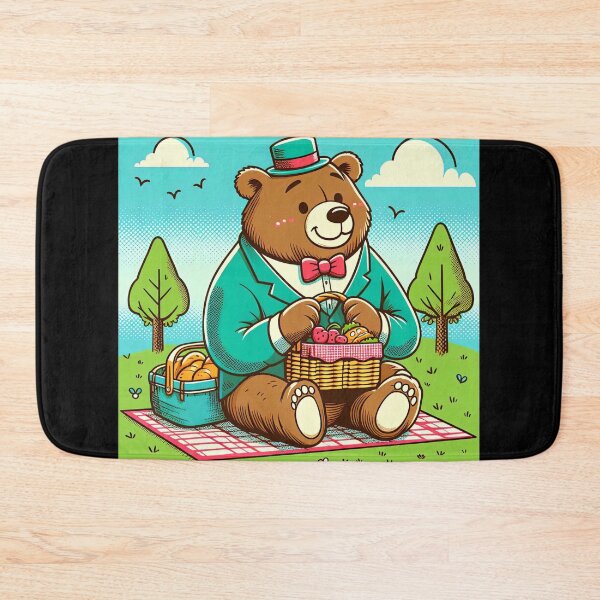 Item preview, Cute Bear Pop Art Style designed and sold by artofuniverse.