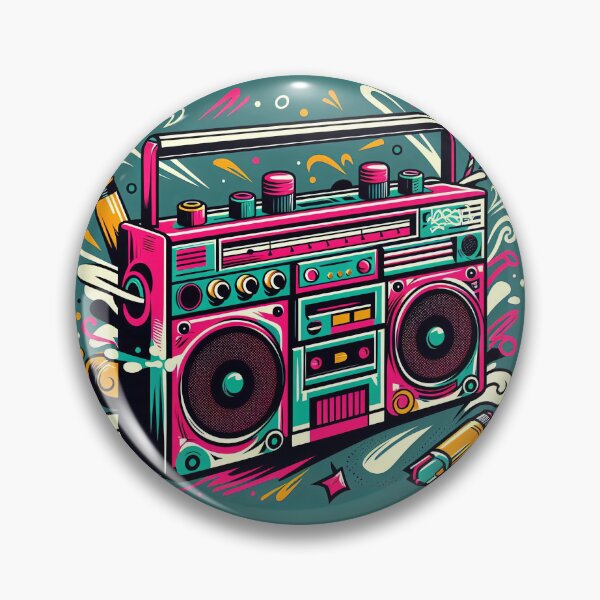 Item preview, Boombox Pop Art Style designed and sold by artofuniverse.