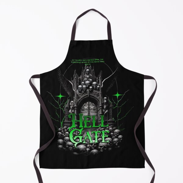 Item preview, Spooky Vibes and Eerie Times - Retro hell gateZombie Cannabis Halloween Design designed and sold by Jessica art.