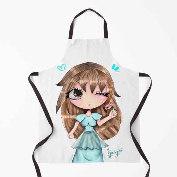 Item preview, Garota fofa com uma flor designed and sold by HtppsGabyCute.