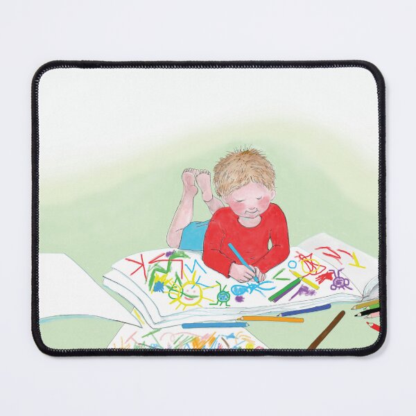 Item preview, Creative Child Drawing in Sketchbook Illustration designed and sold by Julia Doria.