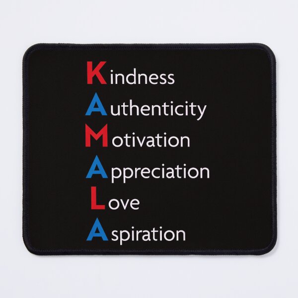 Item preview, Kindness Authenticity Motivation Kamala designed and sold by LOLANeshop.