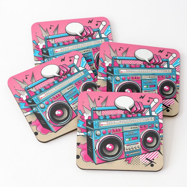 Item preview, Boombox Pop Art Style designed and sold by artofuniverse.
