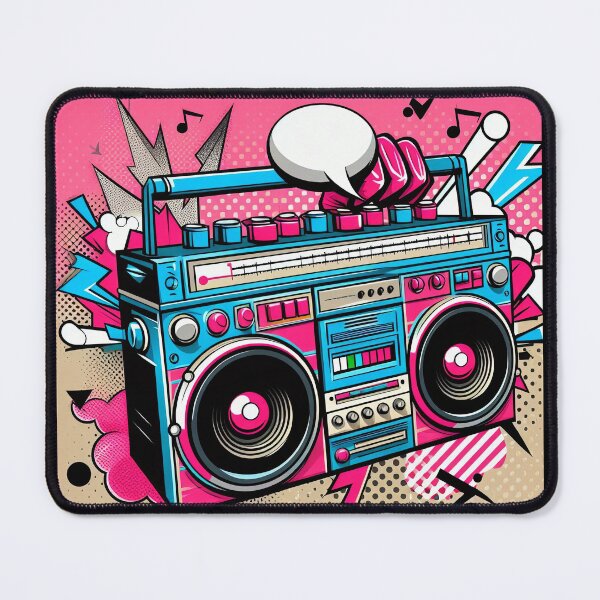 Item preview, Boombox Pop Art Style designed and sold by artofuniverse.