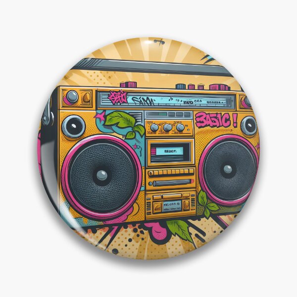 Item preview, Boombox Pop Art Style designed and sold by artofuniverse.