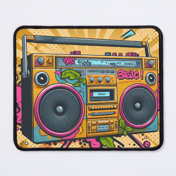 Item preview, Boombox Pop Art Style designed and sold by artofuniverse.