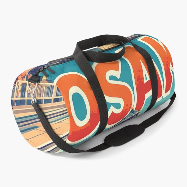 Item preview, Stunning Osaka Japan Artwork – Iconic Landmarks & Vibrant Cityscape Wall Art designed and sold by nomiraclehere.
