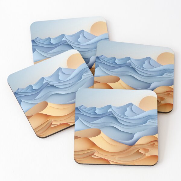 Item preview, Desert Dunes designed and sold by KootenayDesigns.