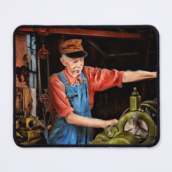 Item preview, Machinist - The old timer 1942 designed and sold by Mike Savad Photography.