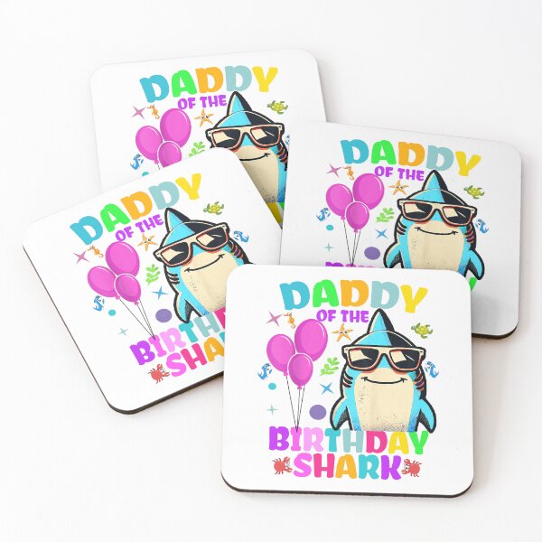 Item preview, Daddy of the Birthday Shark Matching Family Party designed and sold by BASKF.