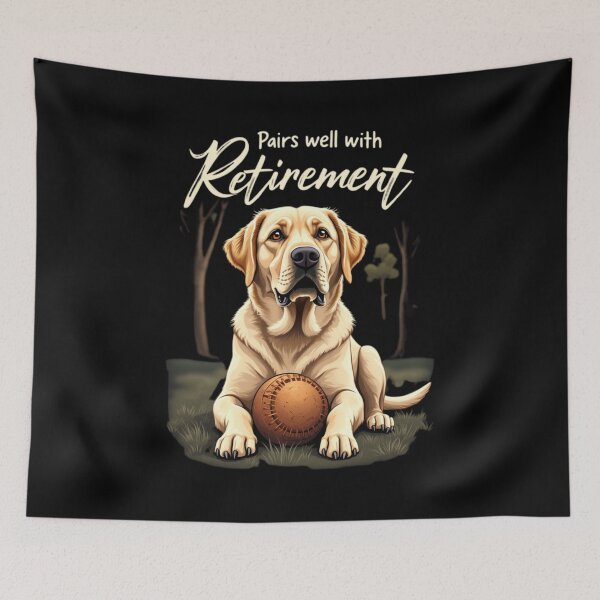 Item preview, Retirement & Fetch Fun Labrador Love designed and sold by nbg2012.