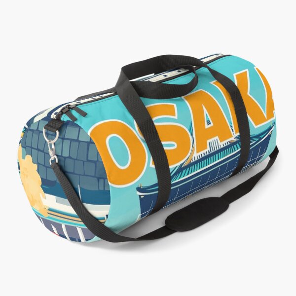 Item preview, Stunning Osaka Japan Artwork – Iconic Landmarks & Vibrant Cityscape Wall Art designed and sold by nomiraclehere.