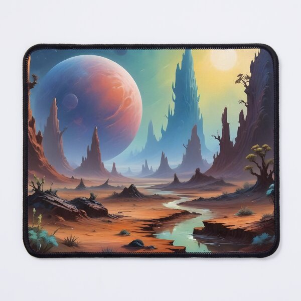Aperçu de l'œuvre Planète alien créée et vendue par MatthaeusArts.