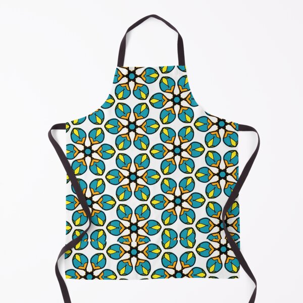 Item preview, Floral blue tile texture pattern designed and sold by Ryslissa.