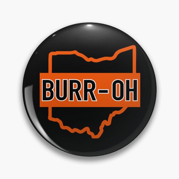 Item preview, BURR-OH, Joe Burrow Bengals Football design designed and sold by FanSwagUnltd.
