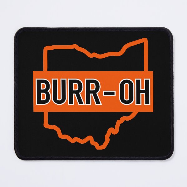 Item preview, BURR-OH, Joe Burrow Bengals Football design designed and sold by FanSwagUnltd.