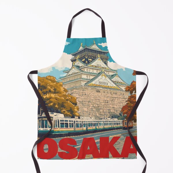 Item preview, Stunning Osaka Japan Artwork – Iconic Landmarks & Vibrant Cityscape Wall Art designed and sold by nomiraclehere.
