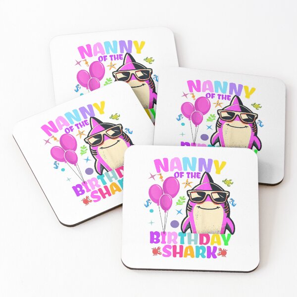 Item preview, Nanny of the Birthday Shark Matching Family Party designed and sold by BASKF.