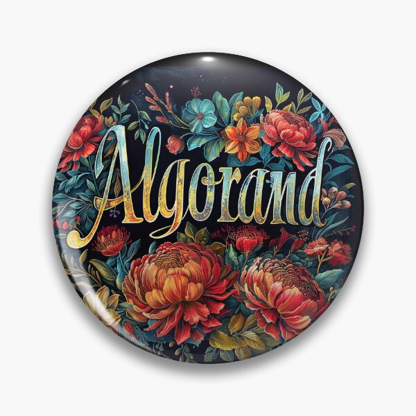 Item preview, Algorand Floral Pattern designed and sold by AI-Work.