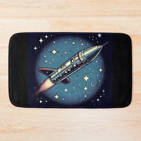Item preview, Retro Spaceship Pop Art Style designed and sold by artofuniverse.