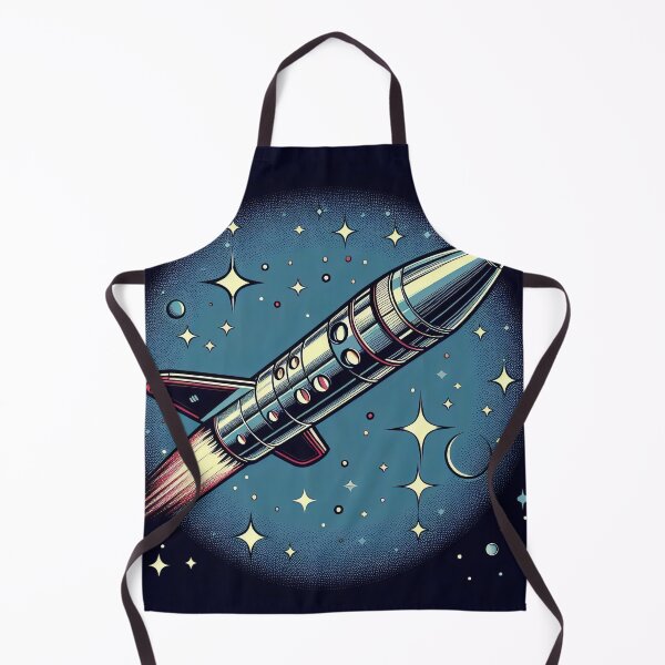 Item preview, Retro Spaceship Pop Art Style designed and sold by artofuniverse.