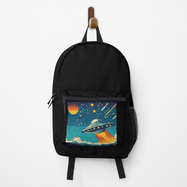 Item preview, Retro Spaceship Pop Art Style designed and sold by artofuniverse.