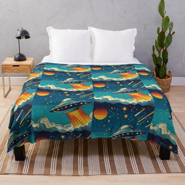 Item preview, Retro Spaceship Pop Art Style designed and sold by artofuniverse.