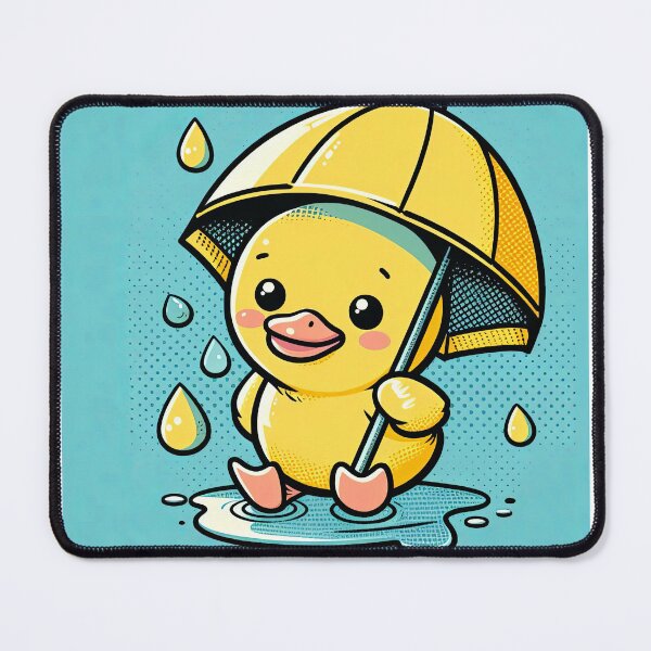 Item preview, Cute Duckling Pop Art Style designed and sold by artofuniverse.
